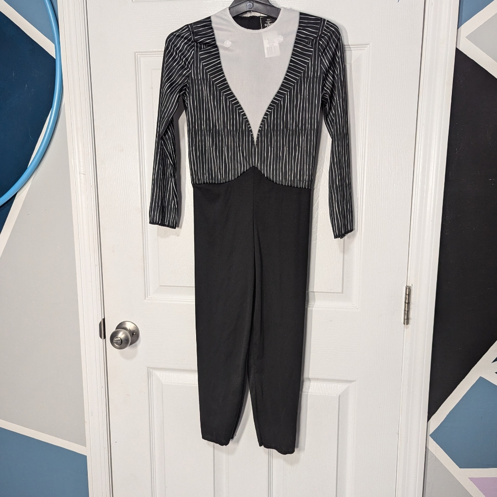 Boy's Youth Jack Skeleton Costume Nightmare Before Christmas Halloween